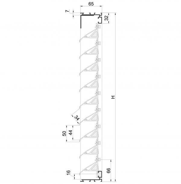 Duco schéma technique grille N 50HP