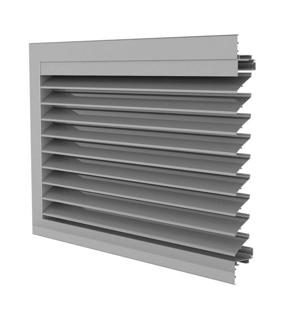 Ventilation. Grille de ventilation DucoGrille Classic 50HP