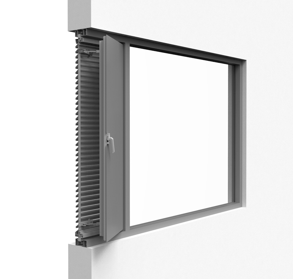 Ventilation. Grille de ventilation DucoGrille NightVent