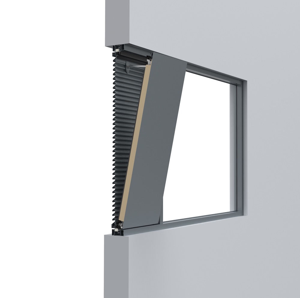 Ventilation. Grille de ventilation DucoGrille NightVent