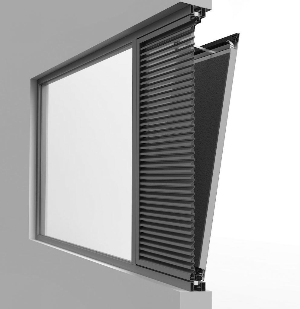 Ventilation. Grille de ventilation DucoGrille NightVent